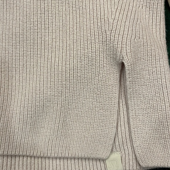 EUC Lululemon merino wool ribbed crew neck sweater - Picture 11 of 12